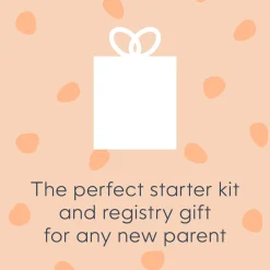 Platinum Stainless Steel Diaper Pail Gift Set