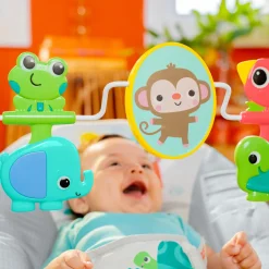 Playful Paradise Vibrating Baby Bouncer with Toys