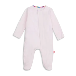 Pointelle Organic Cotton Footie