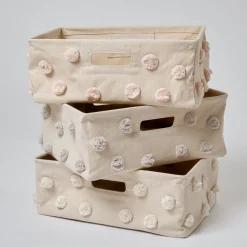 Pom Pom Hide Away Basket