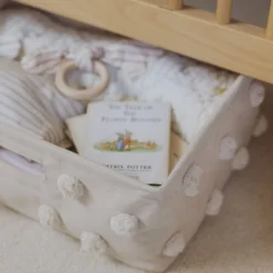 Pom Pom Hide Away Basket