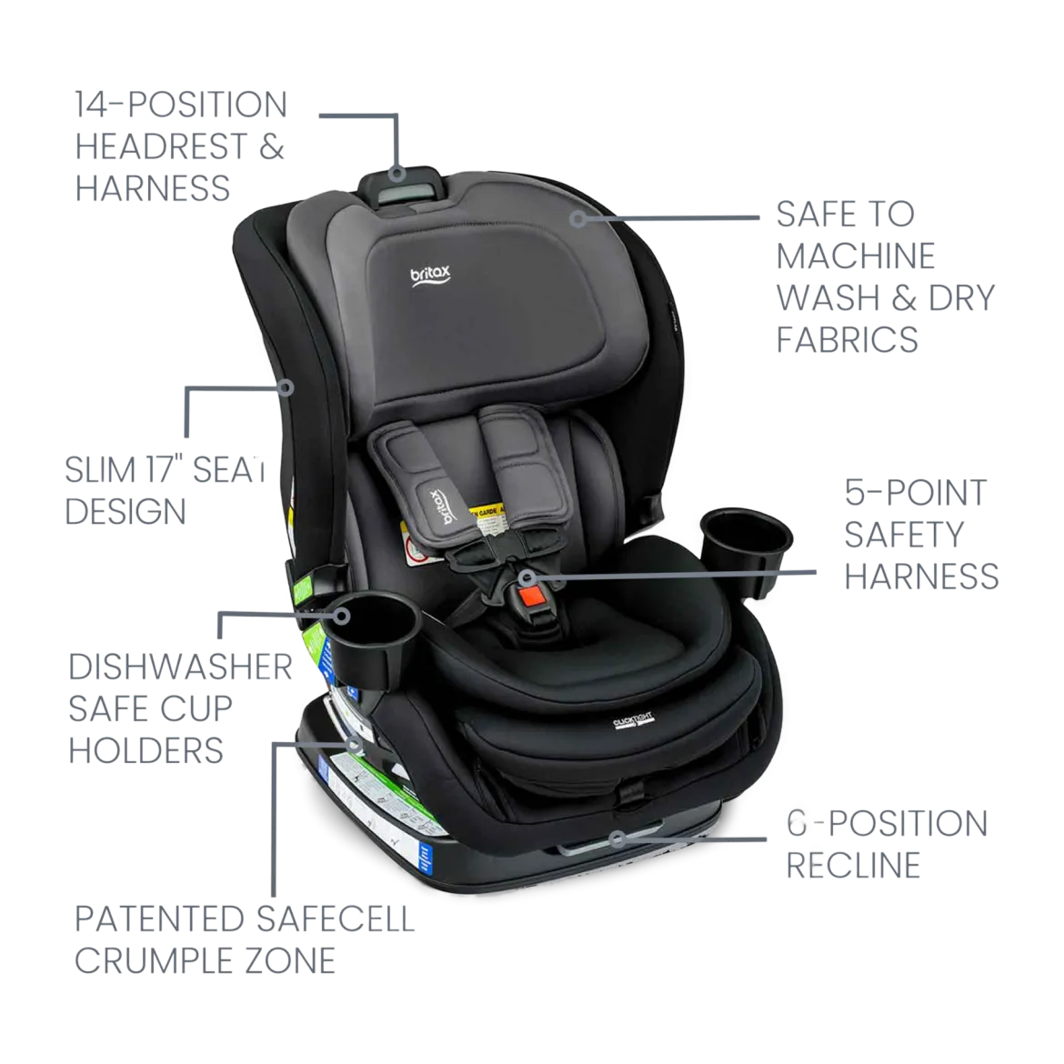 Poplar Convertible Car Seat