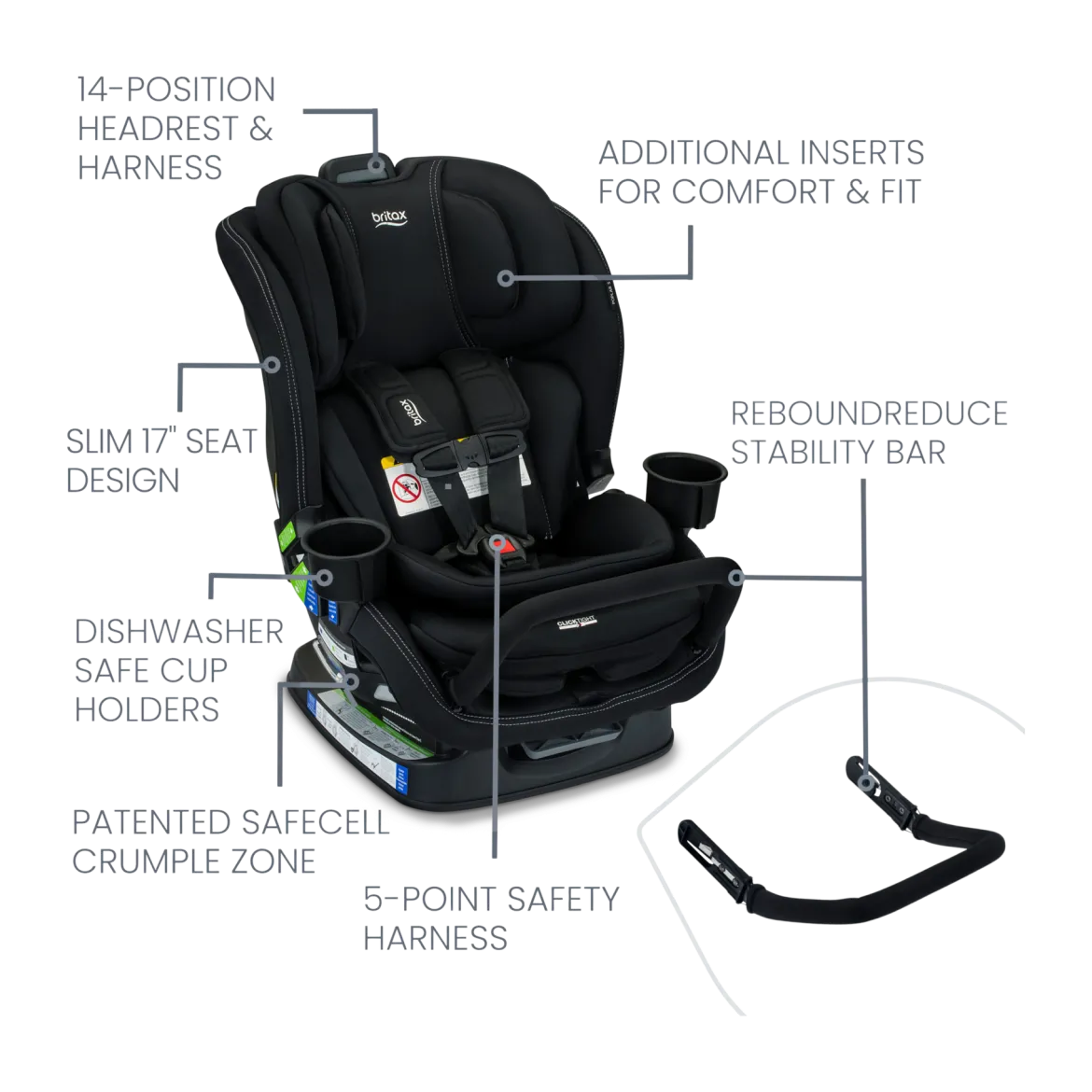 Poplar S Convertible Car Seat
