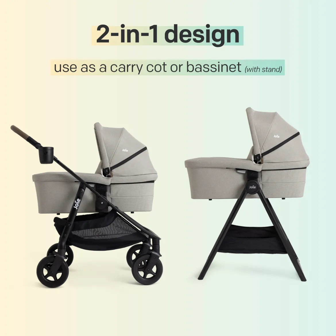 Poppy Whirl And Carry Cot