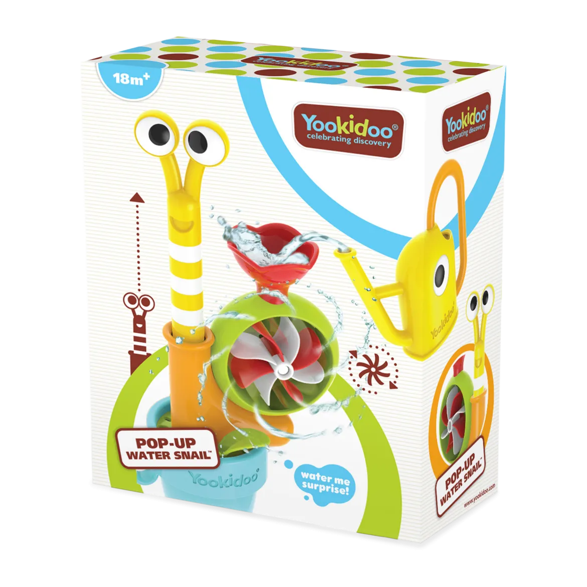 Pop-Up Water Snail Bath Toy