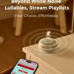 Portable Sound Machine with Night Light