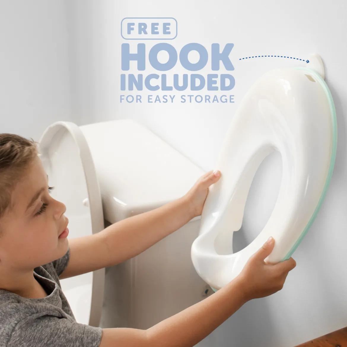 Potty Training Seat with Storage Hook