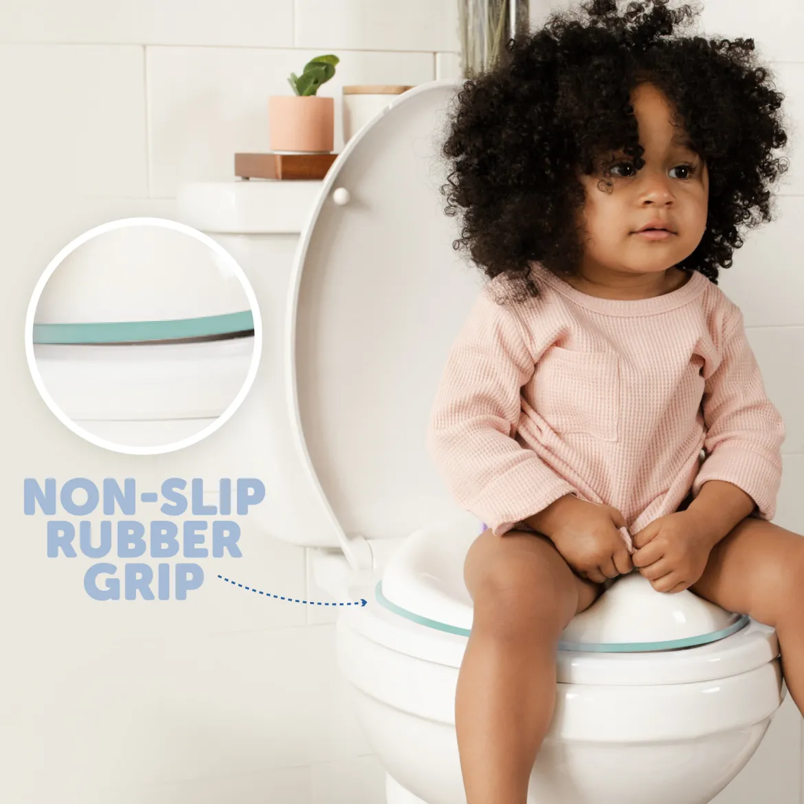Potty Training Seat with Storage Hook