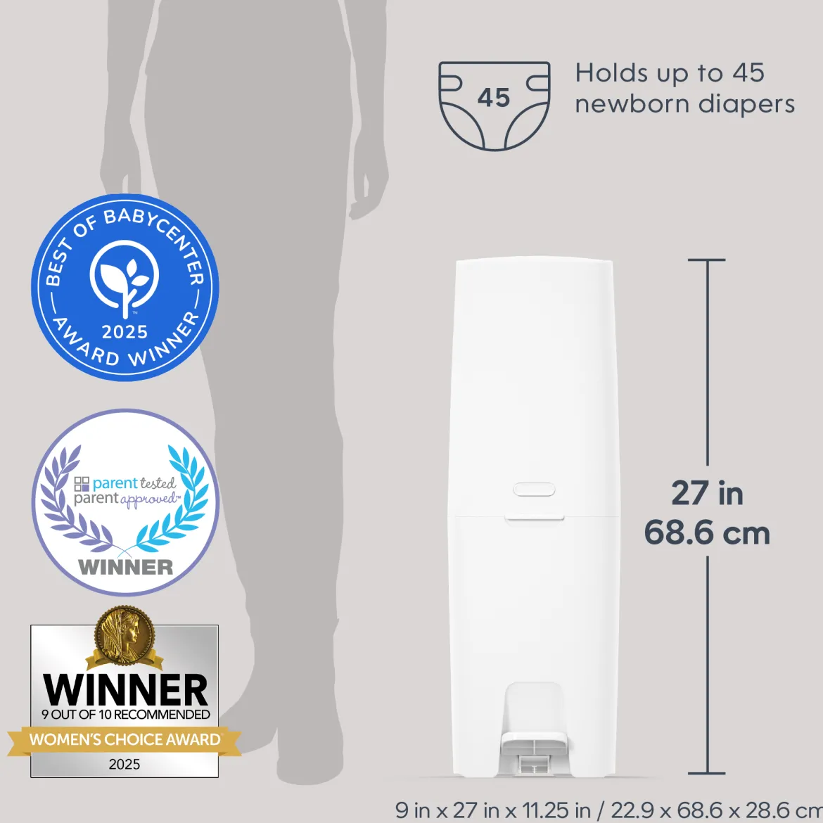 Premier Diaper Pail Gift Set