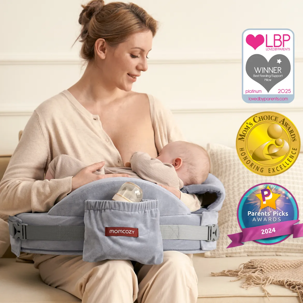 Premium Adjustable Nursing Pillow