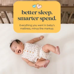 Premium 2-Stage Breathable Crib Mattress