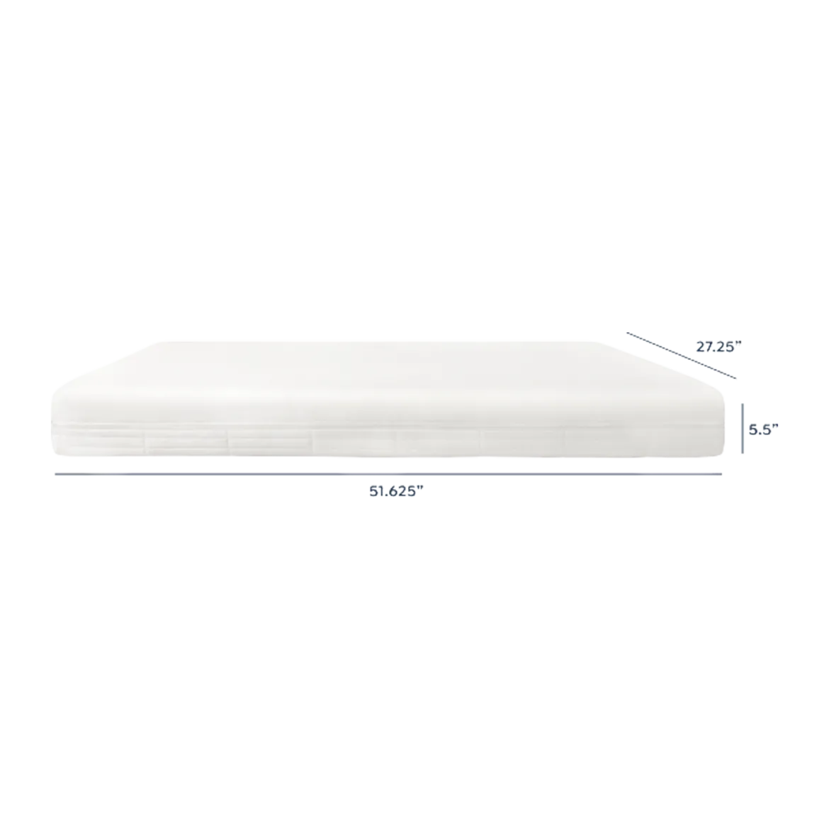 Premium 2-Stage Breathable Crib Mattress
