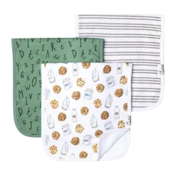 Printed Burp Cloth Set