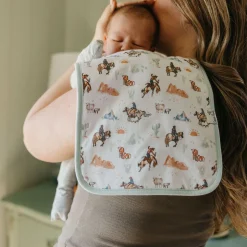 Printed Burp Cloth Set