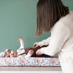 Printed Premium Knit Diaper Changing Pad Cover