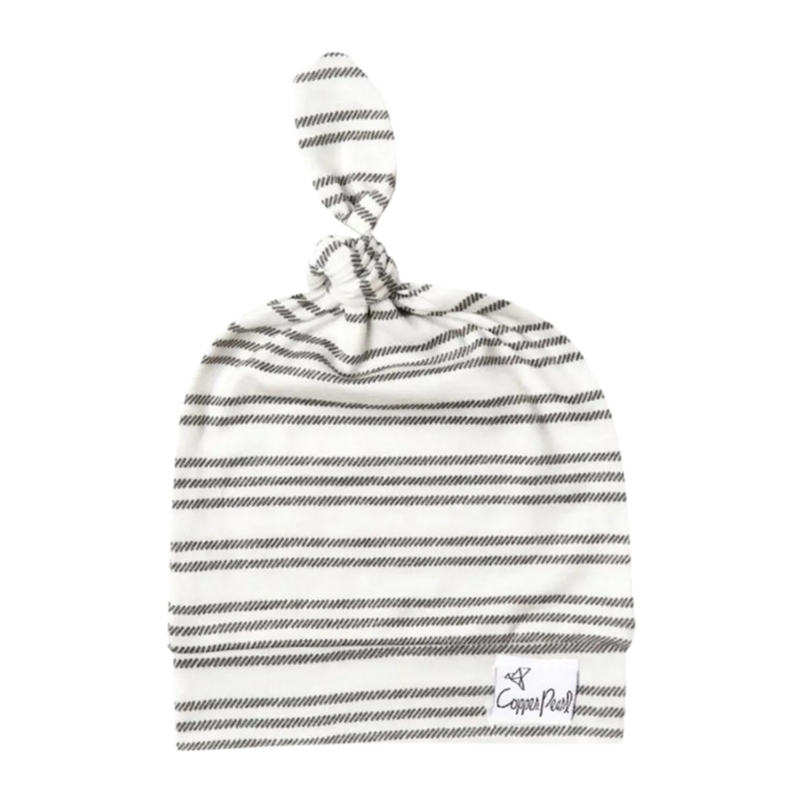 Printed Top Knot Hat