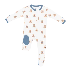 Printed Zipper Footie