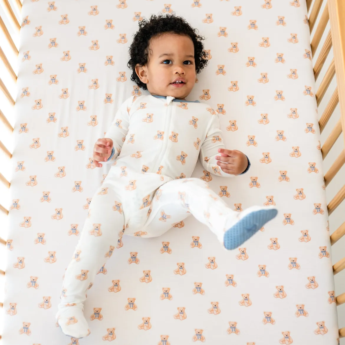 Printed Zipper Footie