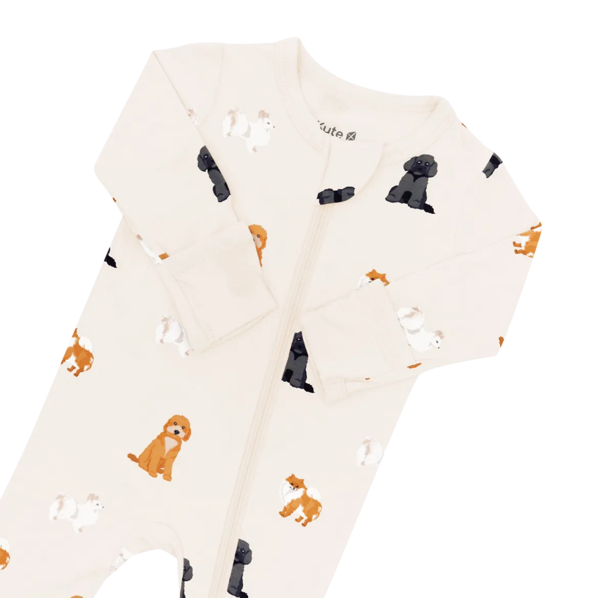 Printed Zipper Footie
