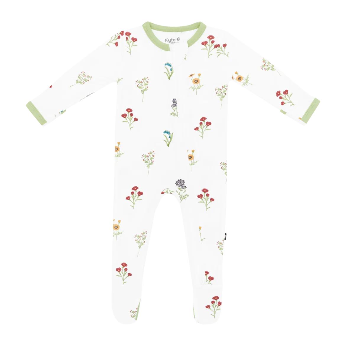 Printed Zipper Footie