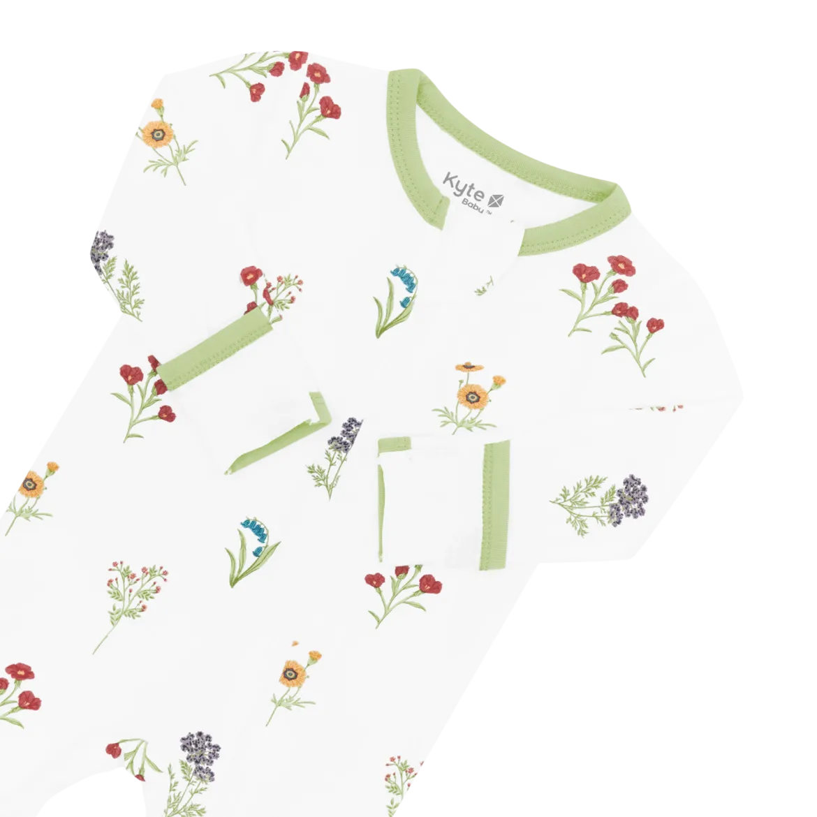 Printed Zipper Footie