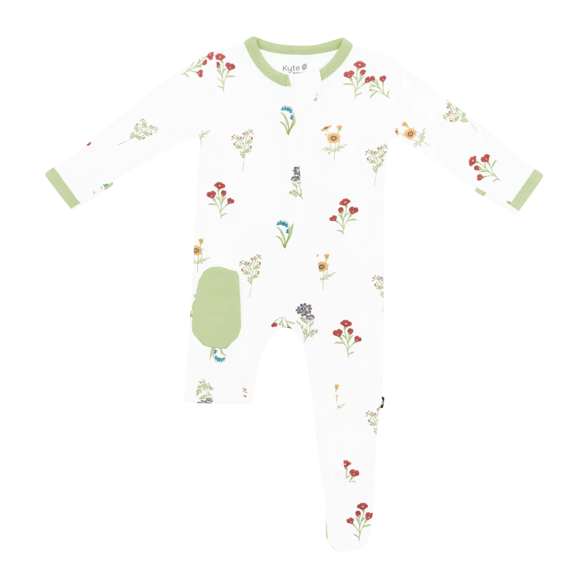 Printed Zipper Footie
