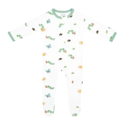 Printed Zipper Footie
