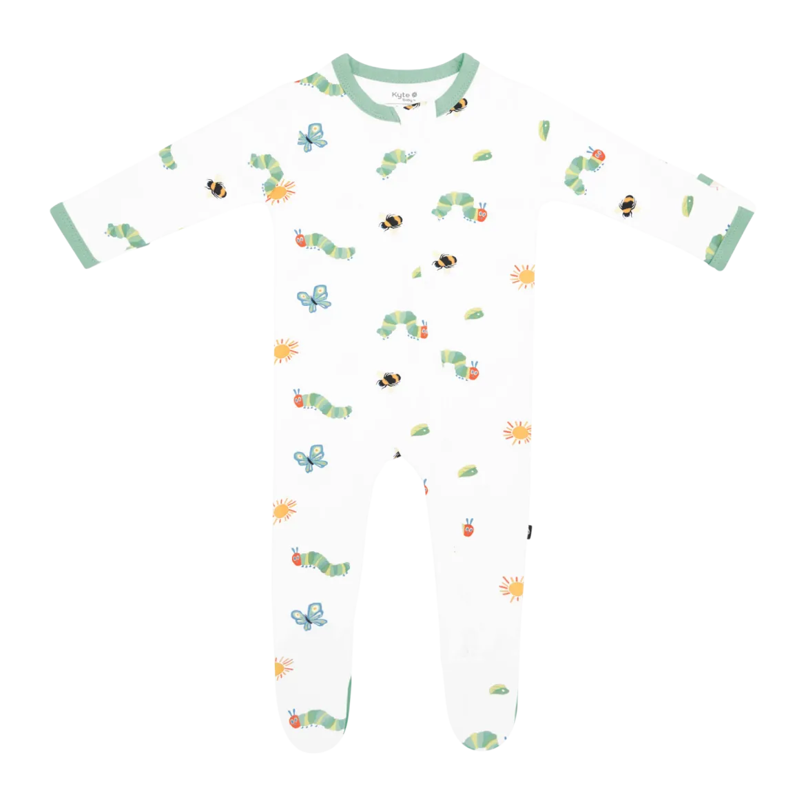 Printed Zipper Footie