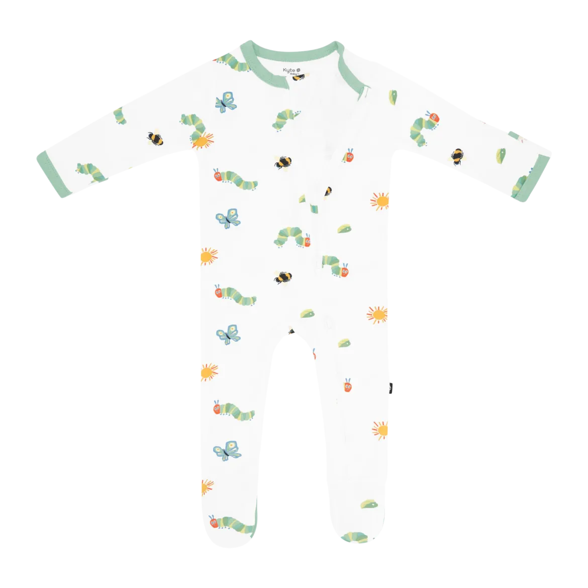 Printed Zipper Footie