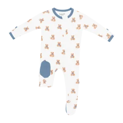 Printed Zipper Footie