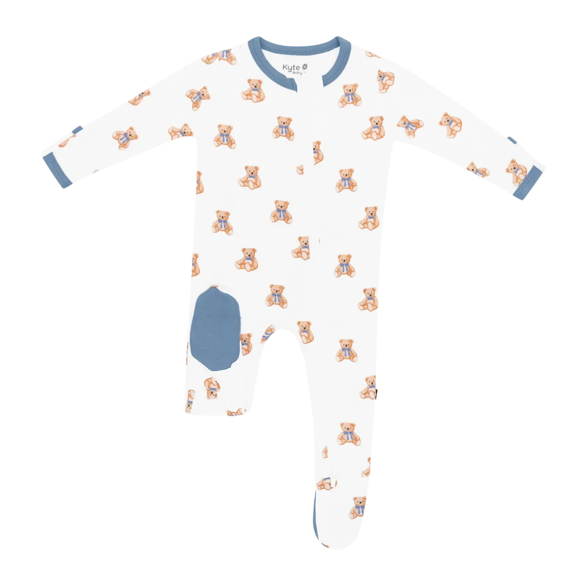 Printed Zipper Footie