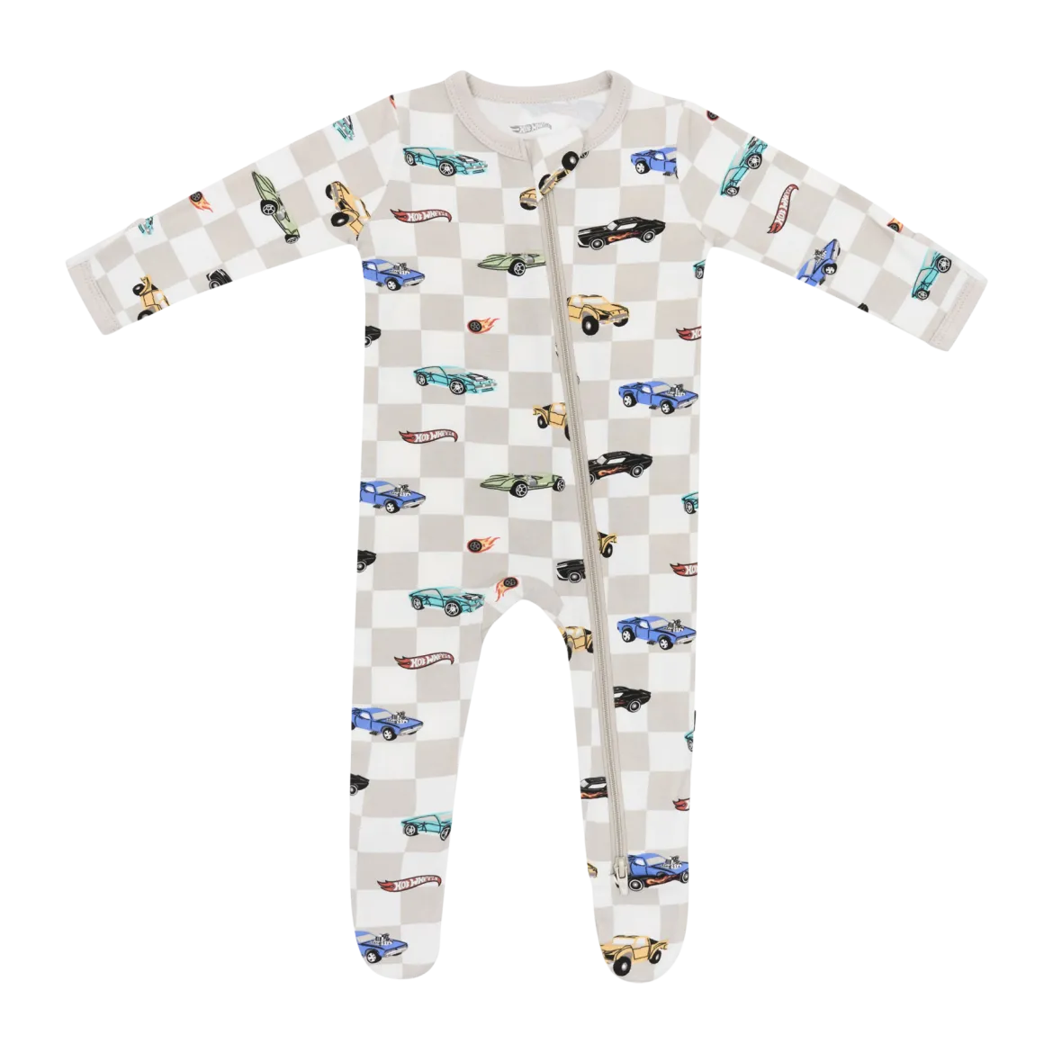Printed Zipper Footie