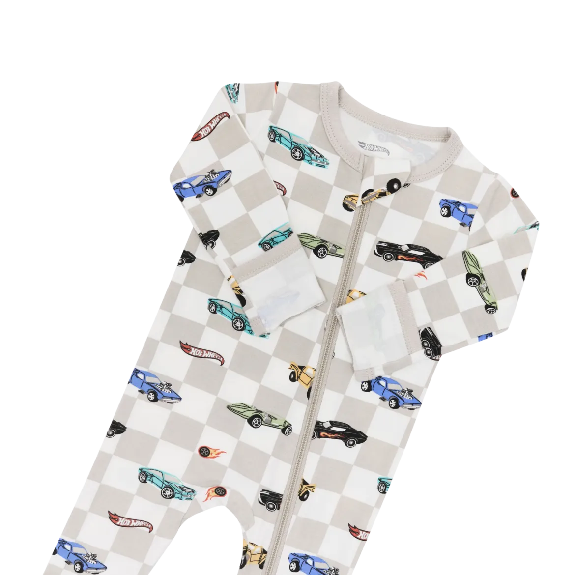 Printed Zipper Footie