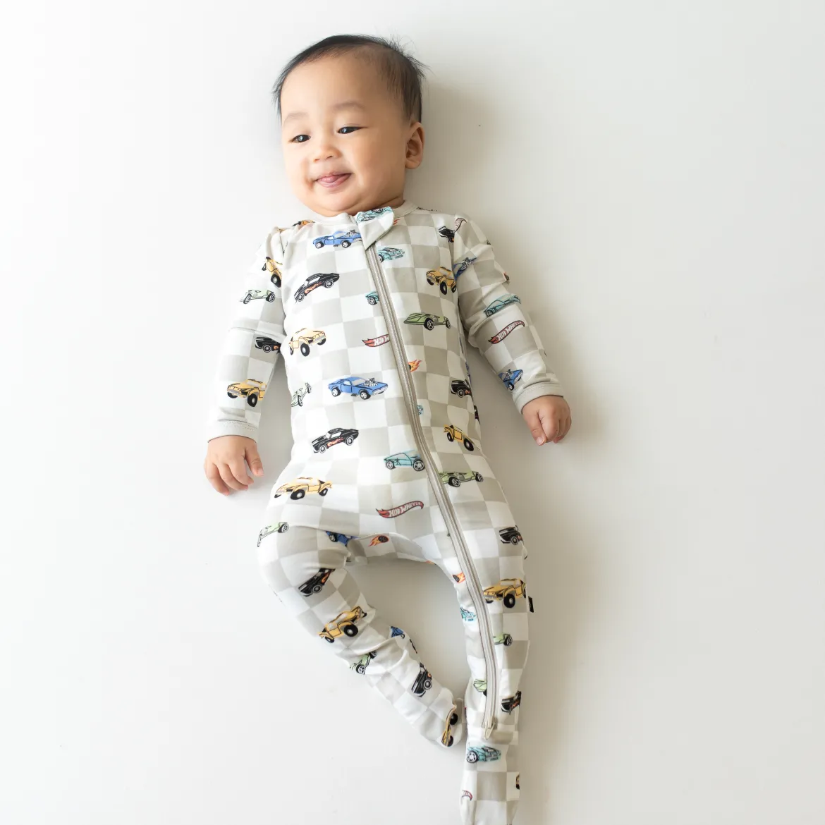 Printed Zipper Footie