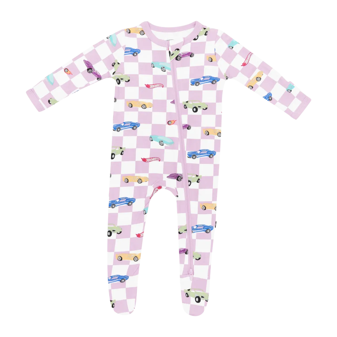 Printed Zipper Footie