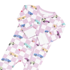 Printed Zipper Footie