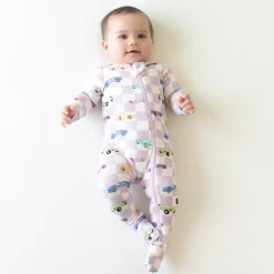 Printed Zipper Footie