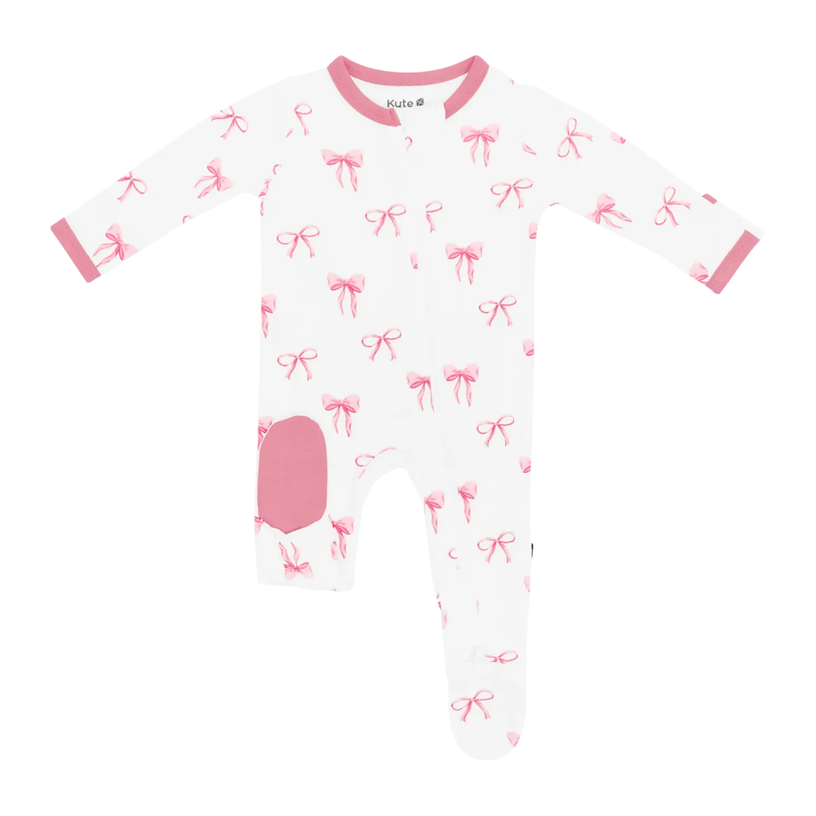 Printed Zipper Footie