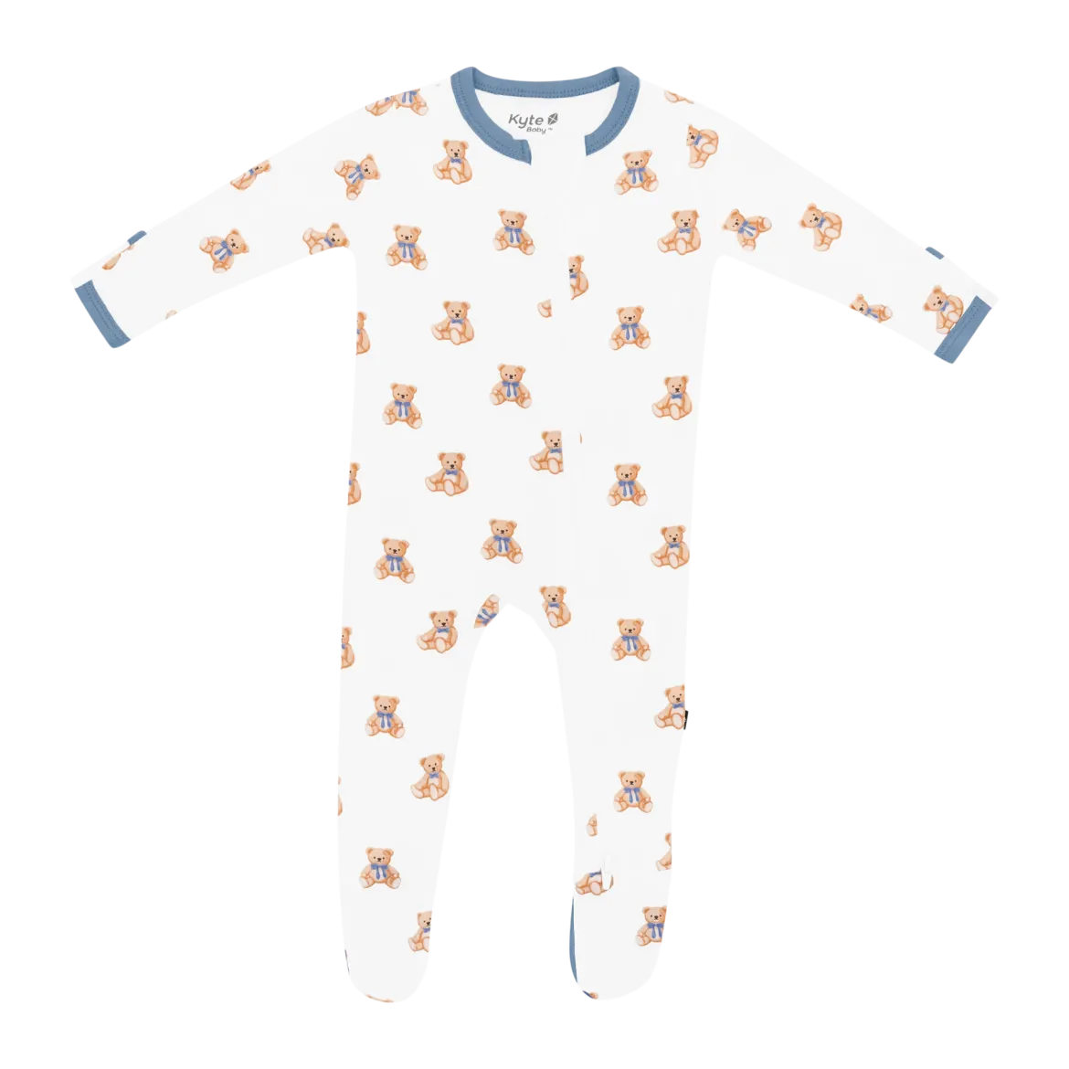 Printed Zipper Footie