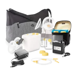 Pump in Style with Max Flow Breast Pump Set with Tote Bag & Accessories
