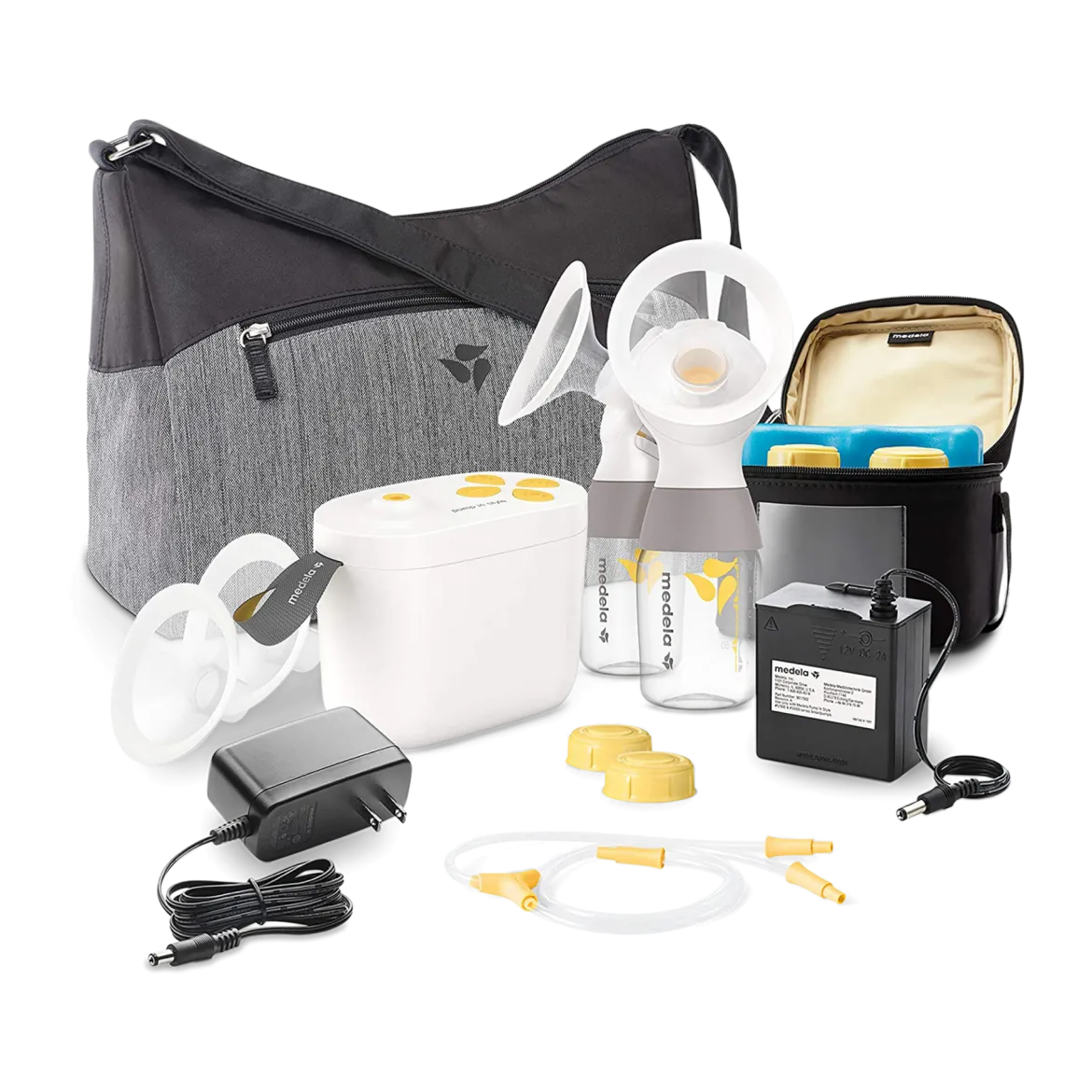 Pump in Style with Max Flow Breast Pump Set with Tote Bag & Accessories