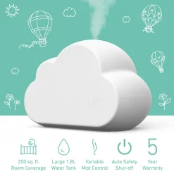 PureBaby Cloud Ultrasonic Cool Mist Humidifier