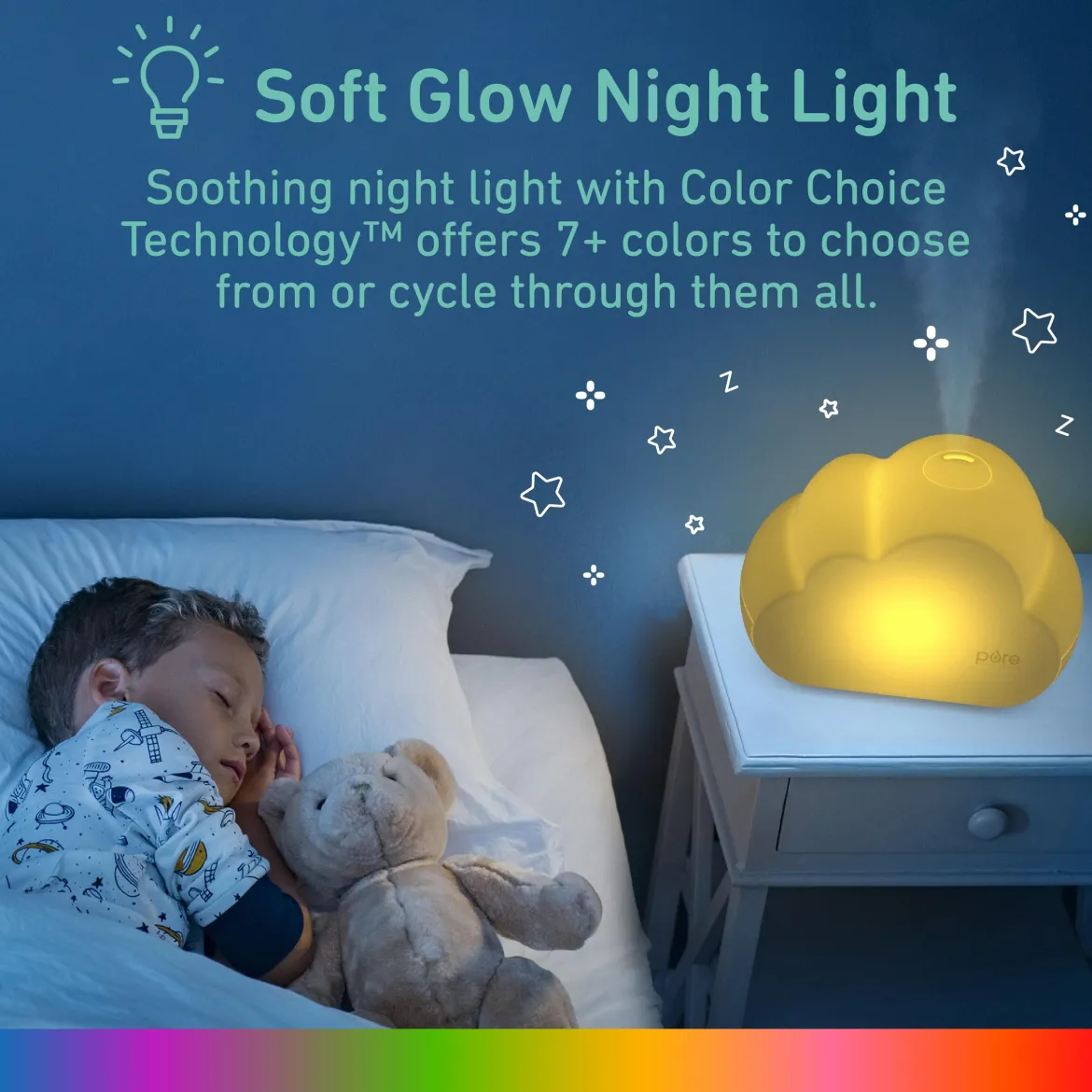 PureBaby Cloud Ultrasonic Cool Mist Humidifier