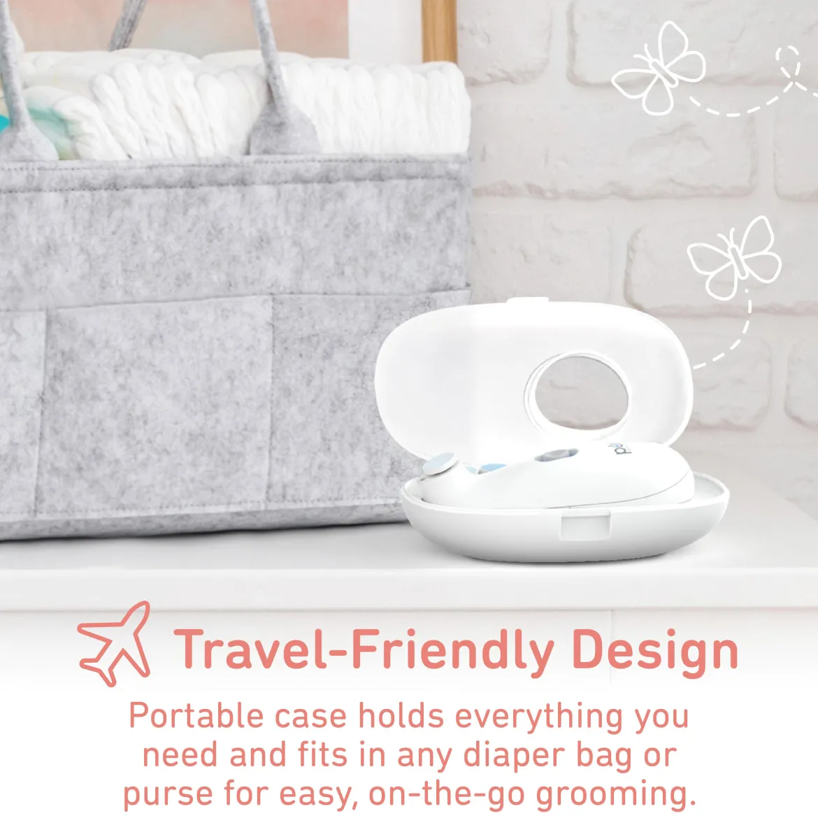 PureBaby Electric Nail Trimmer
