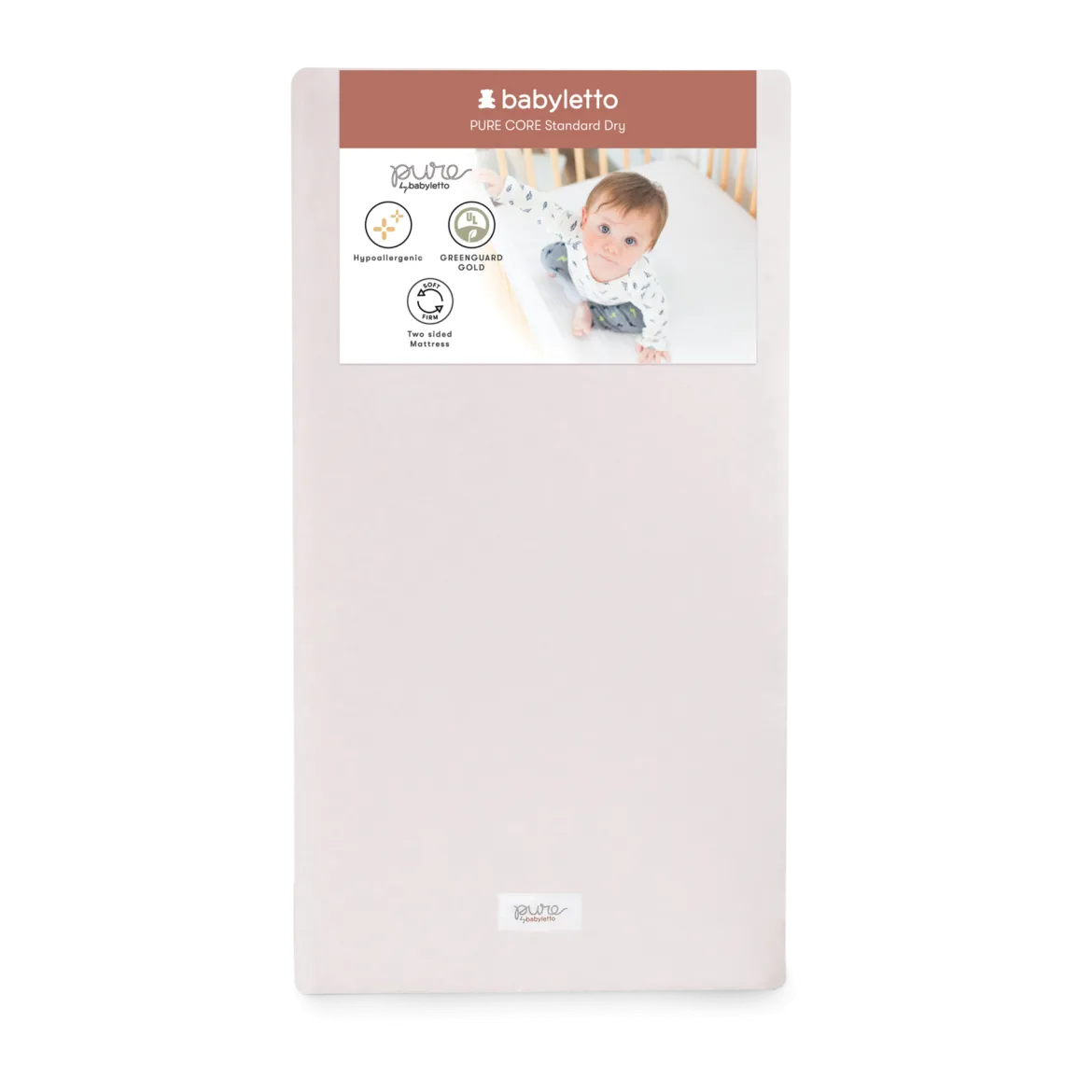 Pure Core Crib Mattress With Dry Waterproof Cover