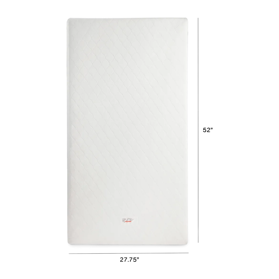 Pure Core Crib Mattress with Hybrid Waterproof Cover
