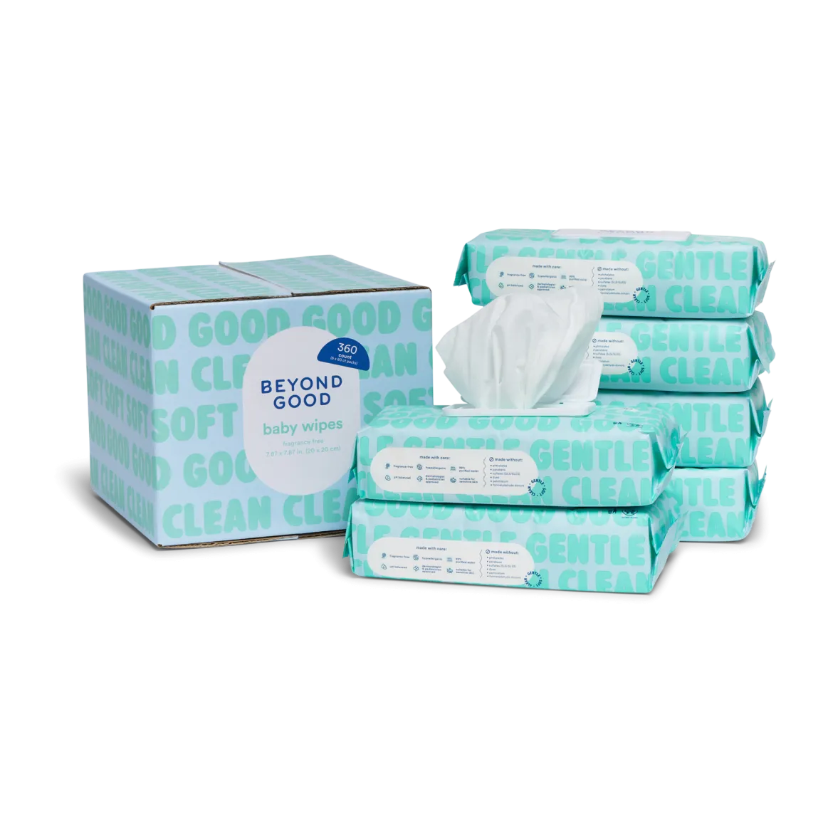 99% Purified Water Baby Wipes