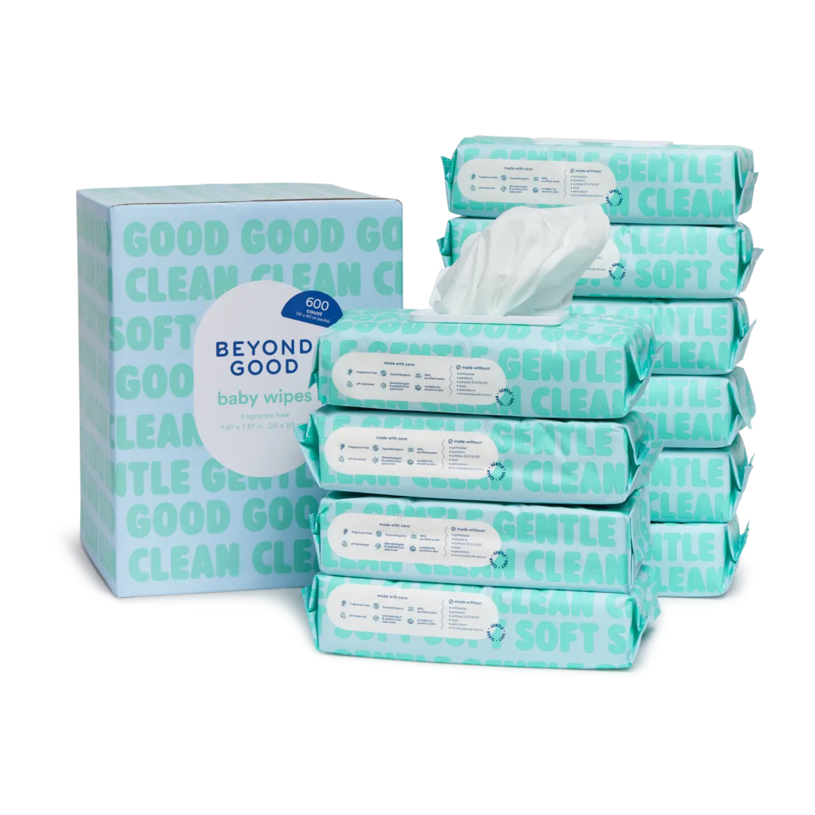 99% Purified Water Baby Wipes