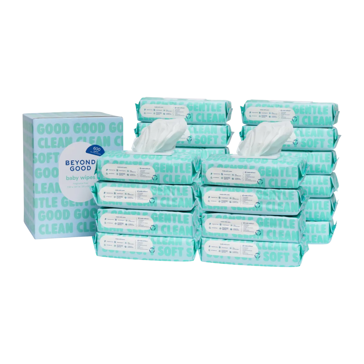 99% Purified Water Baby Wipes