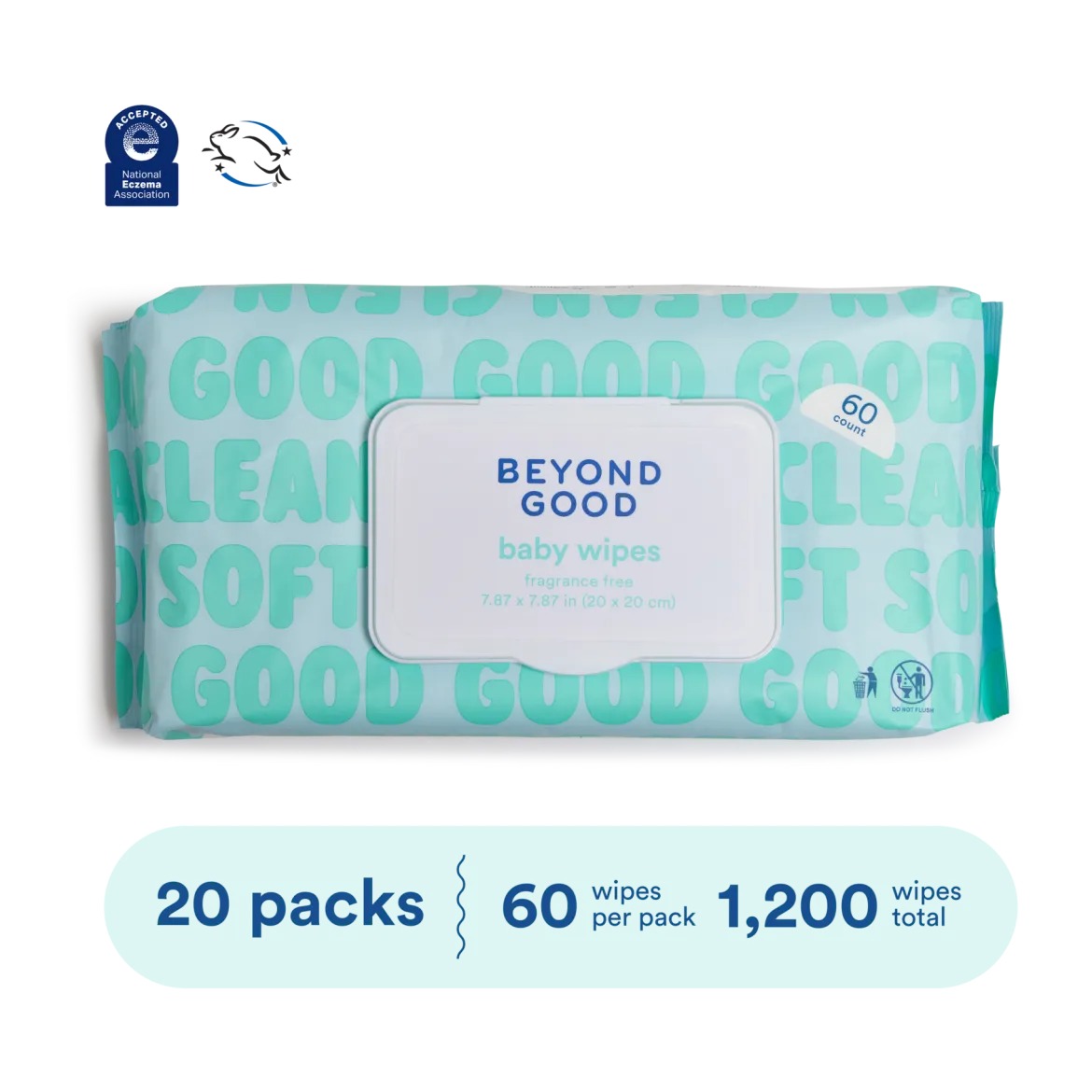 99% Purified Water Baby Wipes